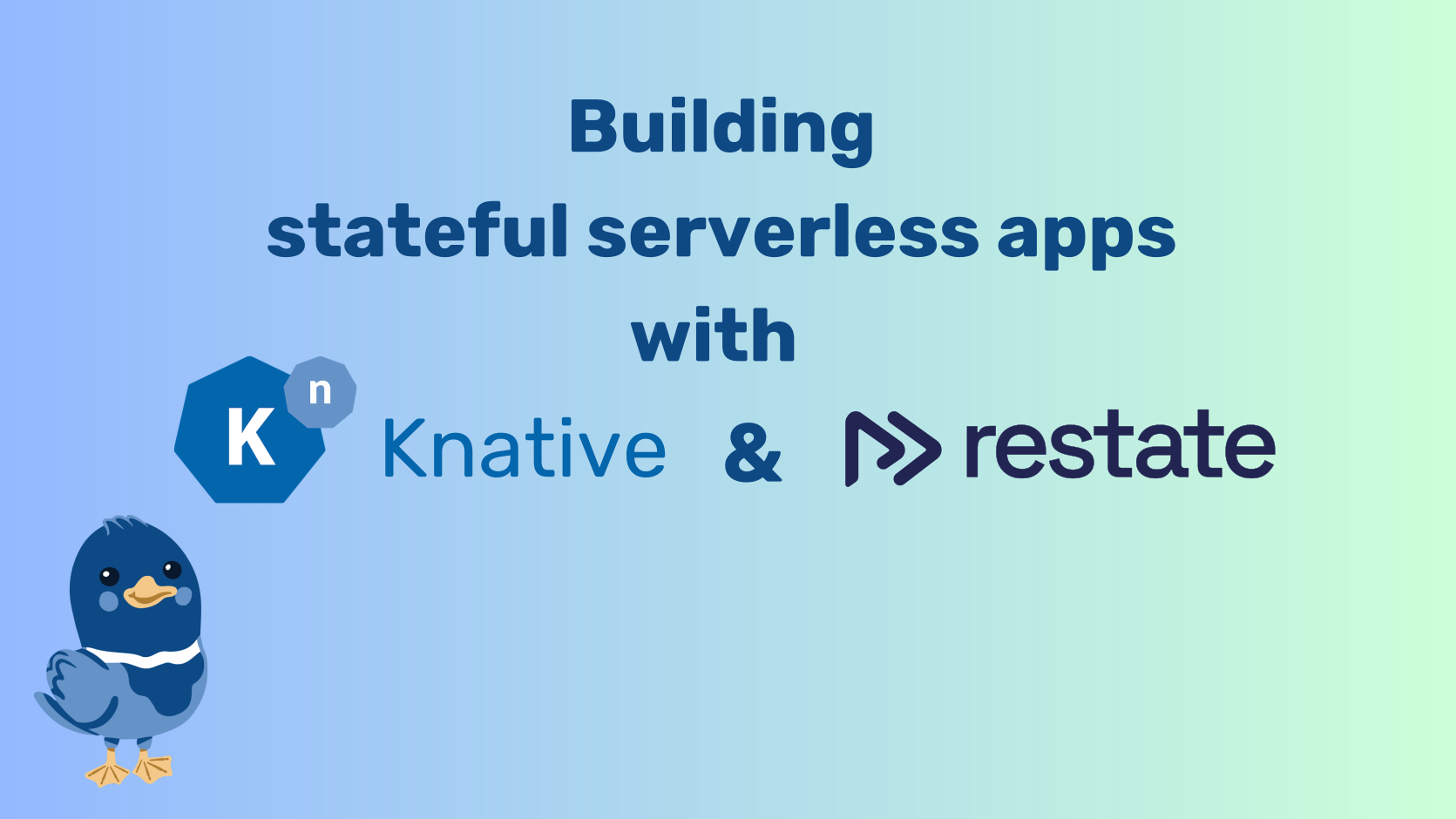 Building Stateful applications with Knative and Restate